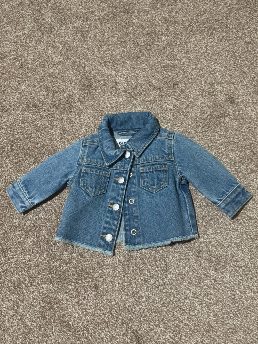 Classic Blue Denim Baby Girls Jacket